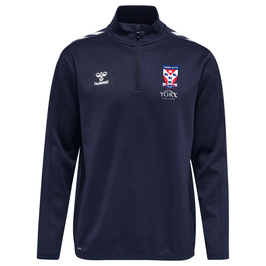 YORK COLLEGE HMLCORE XK HALF ZIP POLY SWEAT
