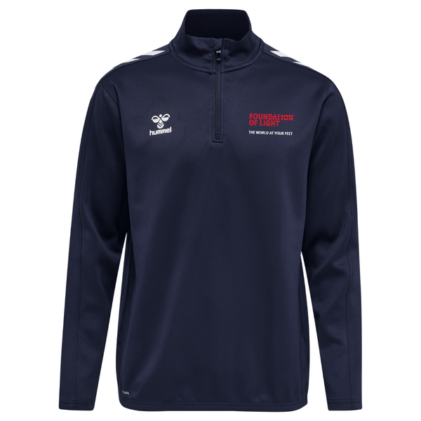 SUNDERLAND FOL HMLCORE XK HALF ZIP POLY SWEAT