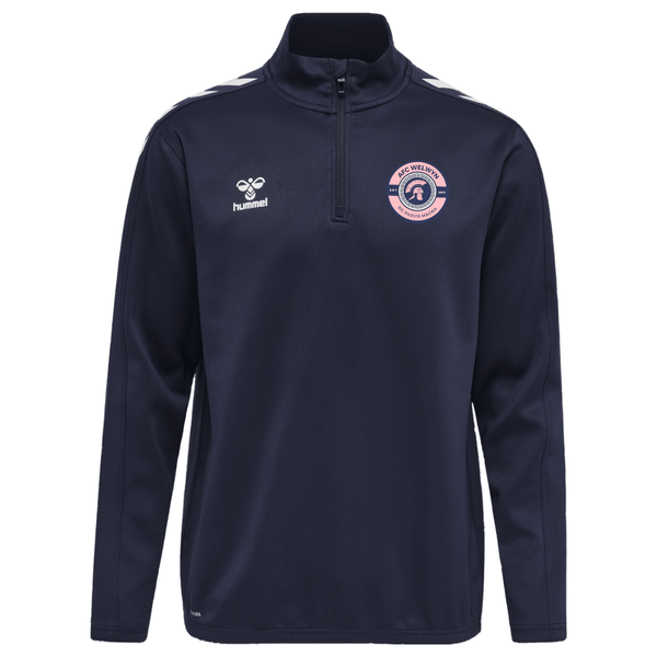 AFC WELWYN HMLCORE XK HALF ZIP POLY SWEAT