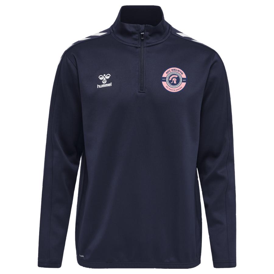 AFC WELWYN HMLCORE XK HALF ZIP POLY SWEAT
