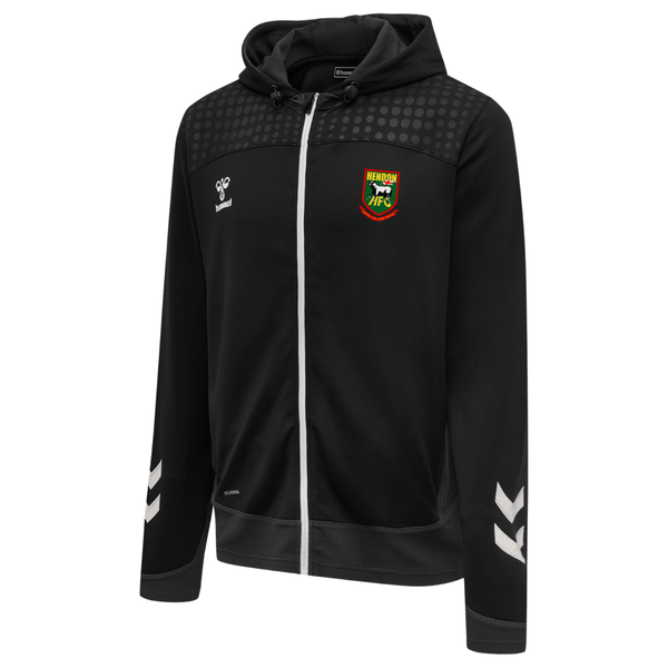 HENDON FC 1ST TEAM FULL ZIP POLY HOODIE