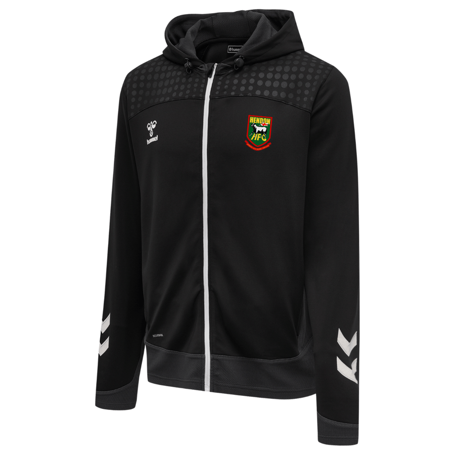HENDON FC 1ST TEAM FULL ZIP POLY HOODIE