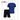 BT PROMOTIONS POLY JERSEY & SOLO SHORTS BLACK-BLUE ADULTS