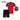 BT PROMOTIONS 7 PLAYERS BLACK SOLO RED IMPACT ADULTS
