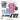 BT PROMOTIONS 9 PLAYERS BLUE POLY PINK HYDRO KIDS