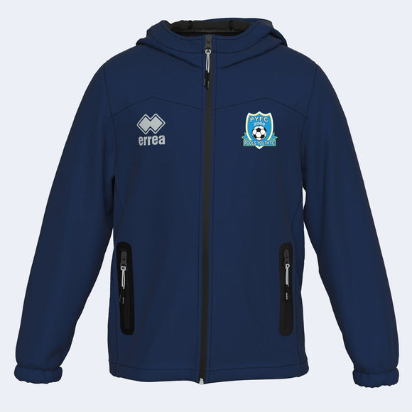 Pools Youth FC Errea Coaches Geb Softshell - ADULTS (Navy) – Team Kits