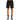 KIRKBYMOORSIDE FC 1st ERREA CODY ZIPPED SHORTS BLACK
