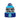 Pools Youth FC Custom Bobble Hat - ONE SIZE (Royal/Light Blue)
