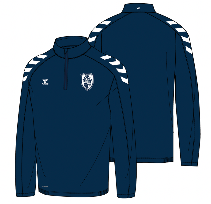 FRV HMLCORE XK HALF ZIP POLY SWEAT