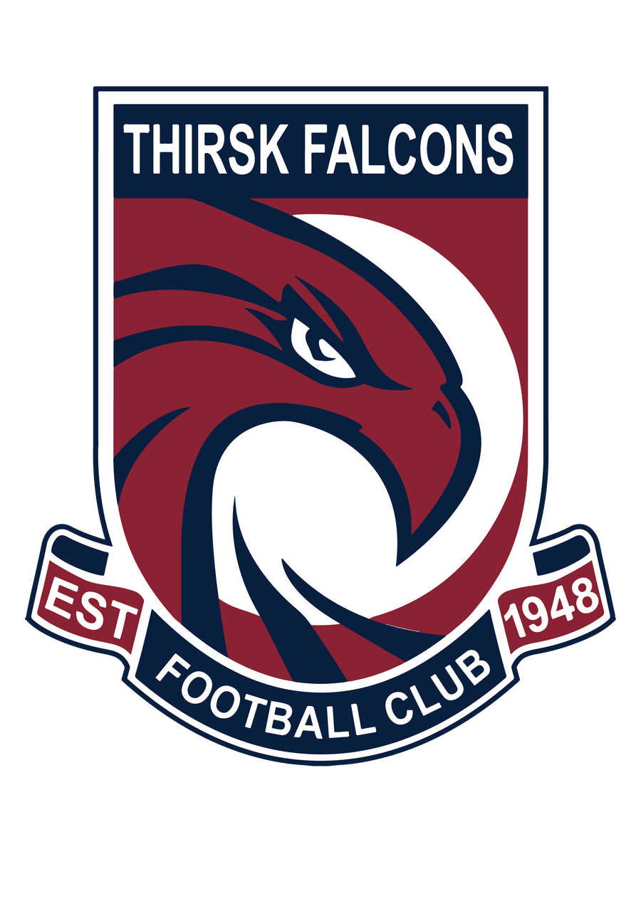 THIRSK FALCONS CLUB BADGE