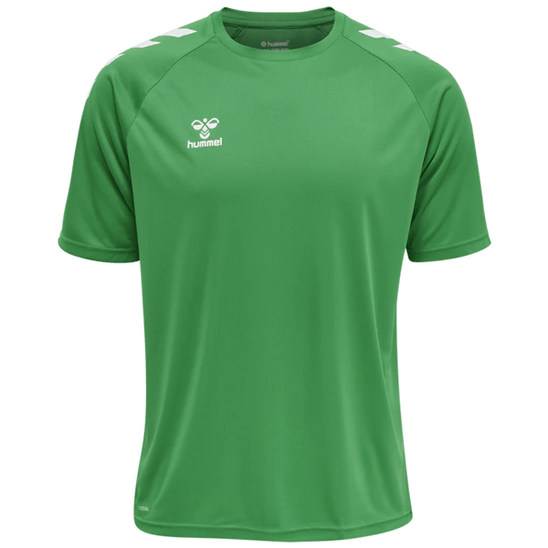 HMLCORE XK POLY T-SHIRT S/S JELLY BEAN GREEN