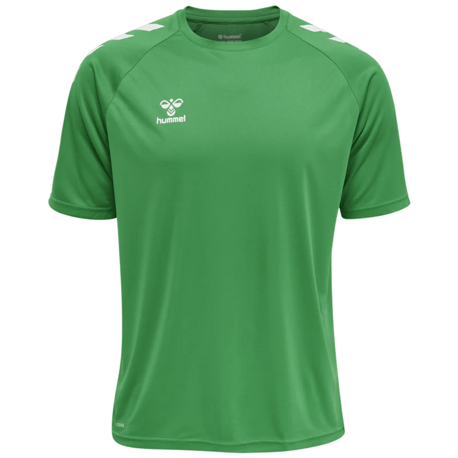 HMLCORE XK POLY T-SHIRT S/S JELLY BEAN GREEN