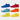 INV SOCKS 2ROY-ORA-GRE-RED-YEL PACK 12