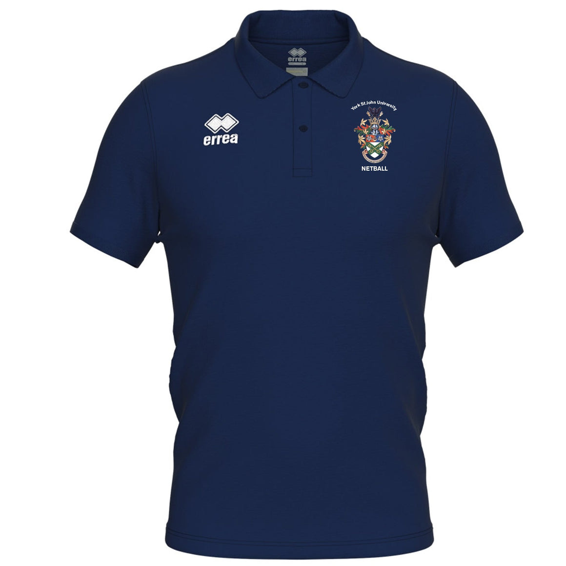 York St John University EVO Cotton Polo Shirt - Netball – Team Kits
